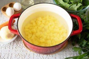 Борщ из щавеля